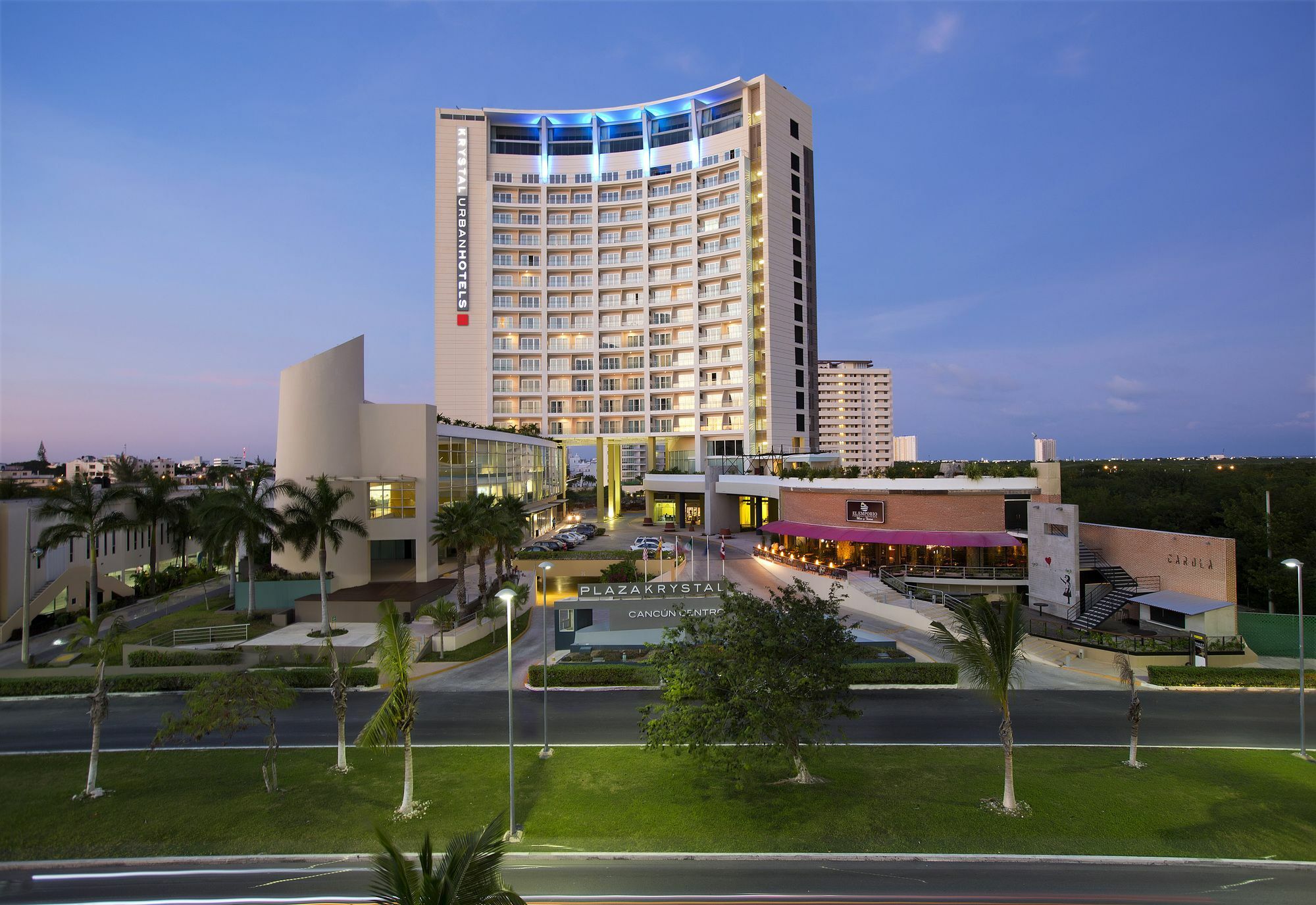 Krystal Urban Cancun Centro Exterior foto